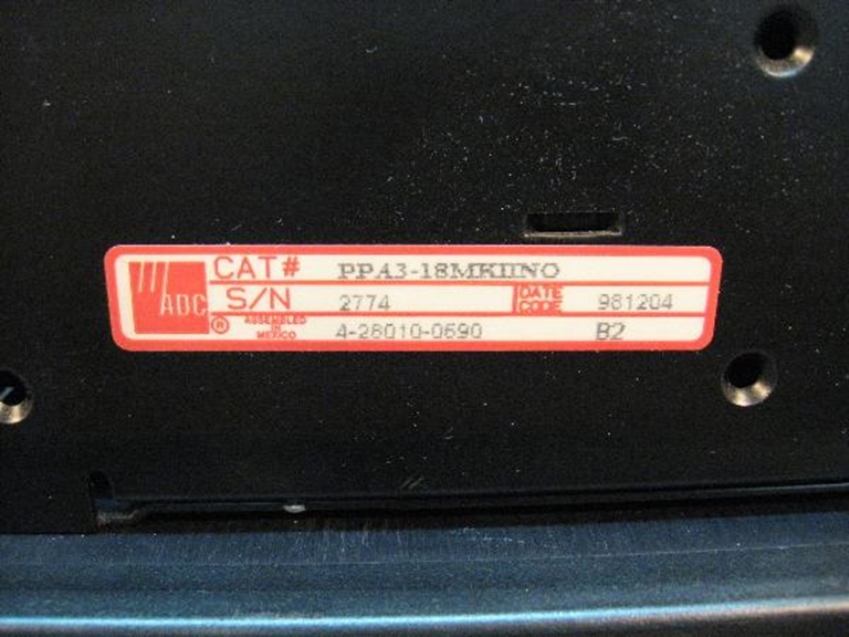 Picture of ADC 48 point Patch Panels PPA3-18MKIINO