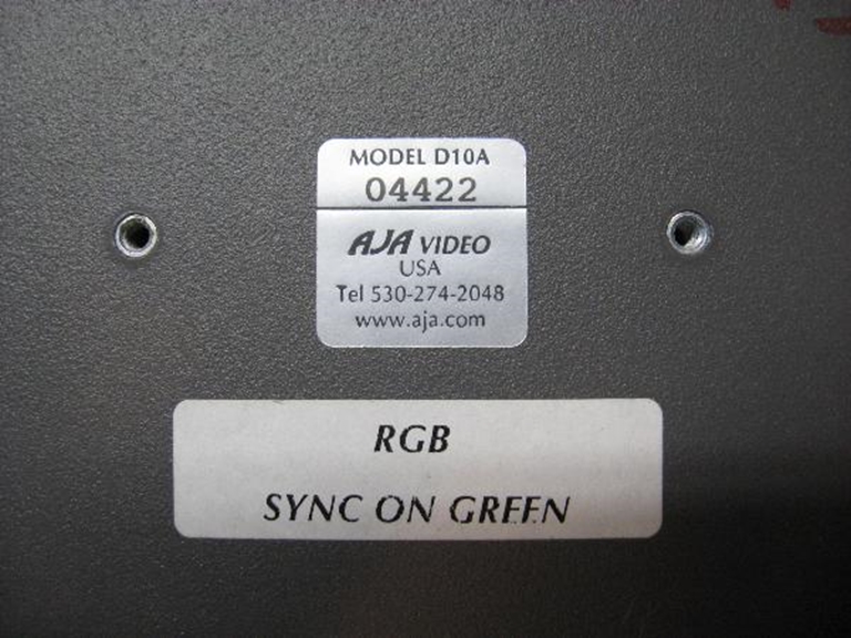 Image sur AJA D10A RGB to SDI converter