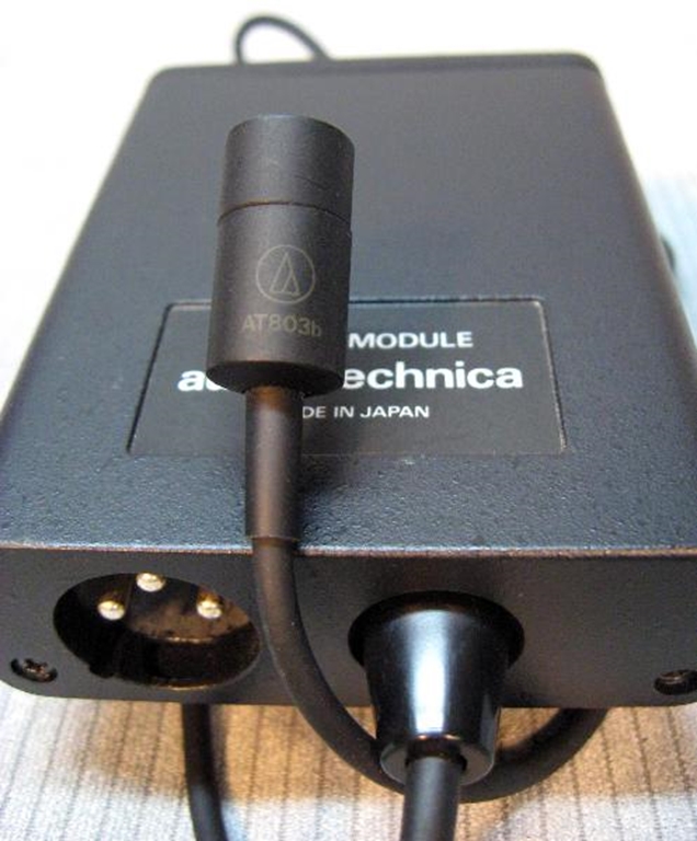 Picture of Audio Technica AT803b condensor lavalier microphone