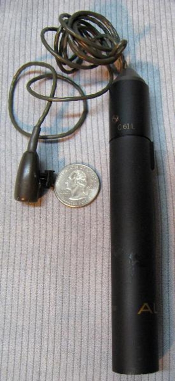 Image sur Altec C61L condenser lavalier microphone