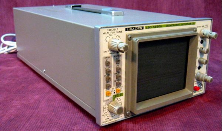 Image sur Leader LBO5860H Portable Wave Form Monitor
