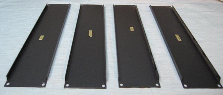 Image sur Rack Blank 2RU, Solid, Black