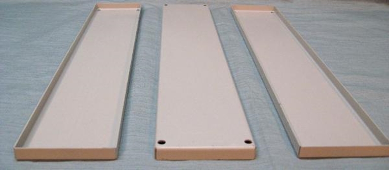 Image sur Rack Blank 2RU, Solid, Grey 
