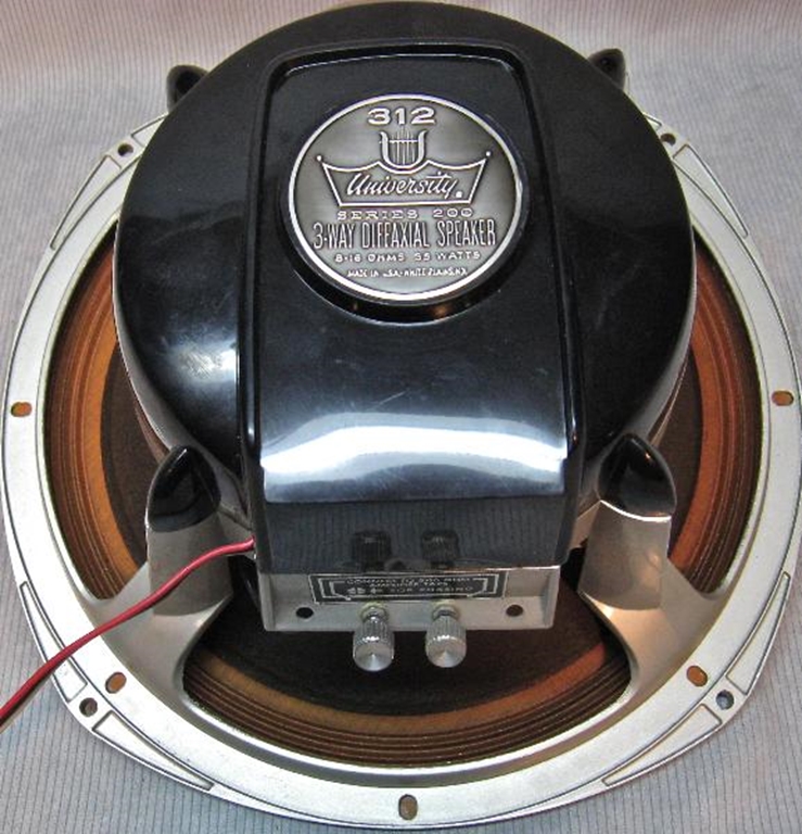 Image sur University Sound Model 312 12" Diffaxial 3-way