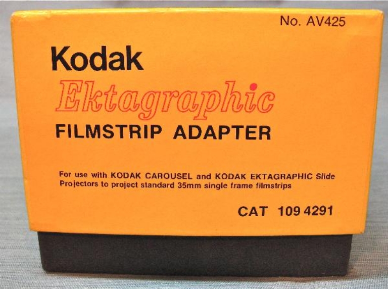 Picture of Kodak Ektagraphic Film Strip Adaptor, NIB!