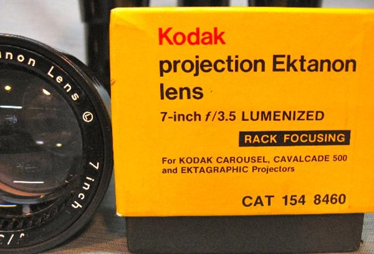 Image sur Kodak Ektanon Lens, 7" f 3.5