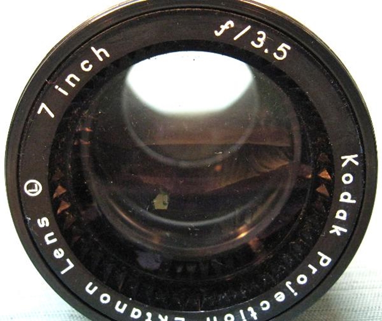 Image sur Kodak Ektanon Lens, 7" f 3.5
