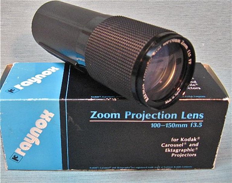 Image sur Raynox 100-150mm (4"-6") Zoom lens, f3.5 FF