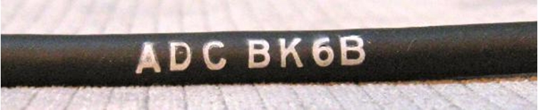 Image sur ADC 6', Black TT (Bantam) Nickel Patch Cable