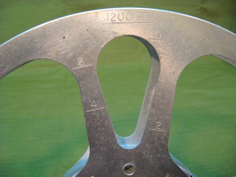 Image sur 16 MM film Reels 1200' Aluminum