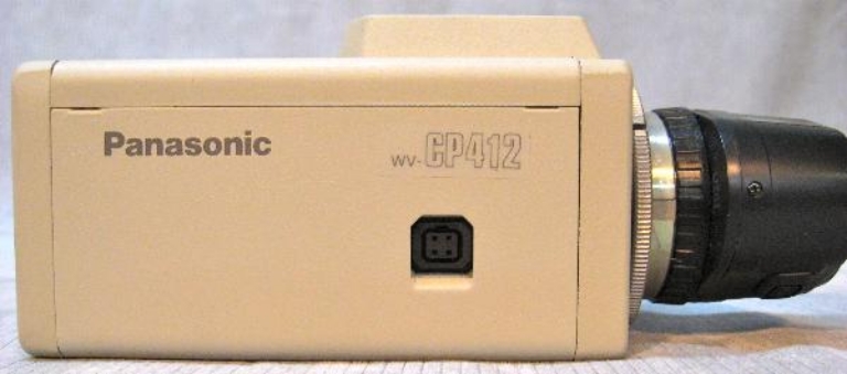 Image sur Panasonic WV-CP412 Cameras (For Parts or Repair)