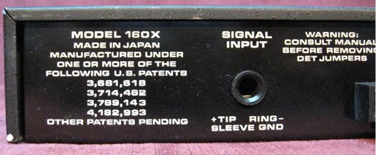 Image sur DBX 160x Limiter, sn: U1602486
