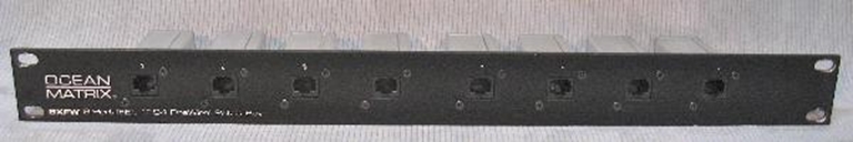 Image sur Ocean Matrix 8XFW 8-Point Firewire Patch Bays