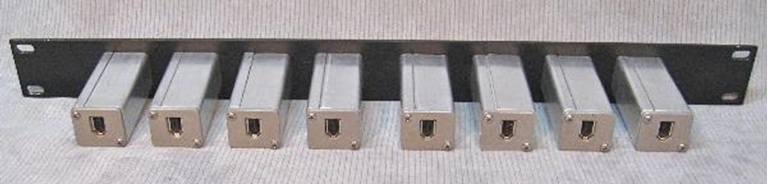Image sur Ocean Matrix 8XFW 8-Point Firewire Patch Bays