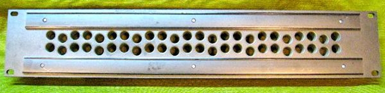 Picture of Blank Patch Panels Audio Accessories 20 position RGB