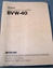 Afbeeldingen van Sony BVW-40 Operation & Maintenance Manual Vol 1, 1st Ed.