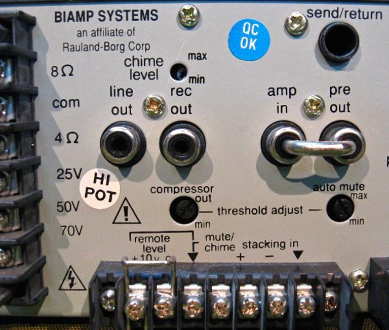 Picture of Biamp Precedence CMA30 Mixer Amplifier