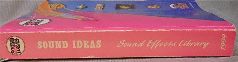 Image sur Sound Ideas Sound Effects 1999 Full Track Listing Catalog