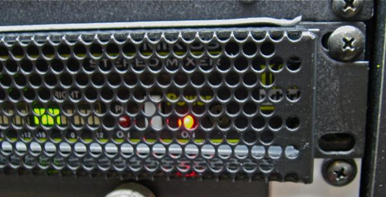Image sur Rack Security Covers, 1 RU, Large perf