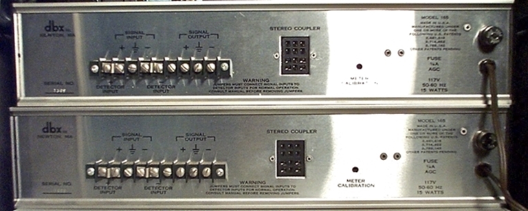 Picture of DBX 165 Compressor/Limiter early 1980s version. SOLD OUT
