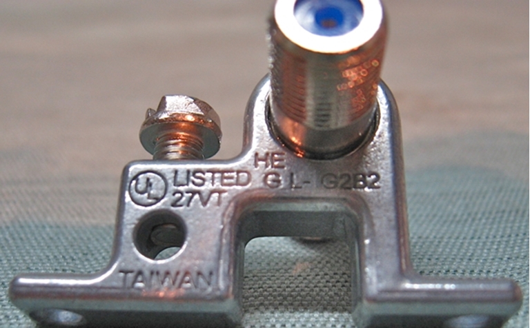 Image sur Satellite and Cable TV Grounding blocks 