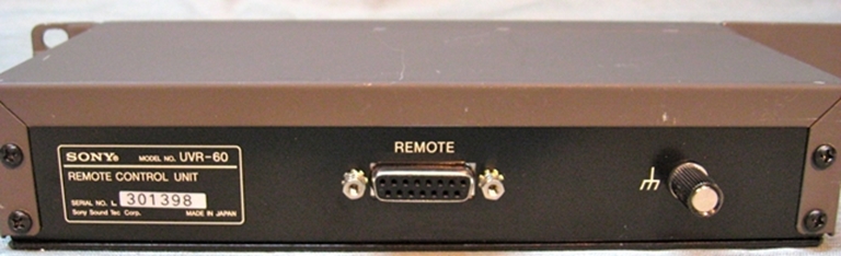 Afbeelding van Sony UVR60 TBC Remote control