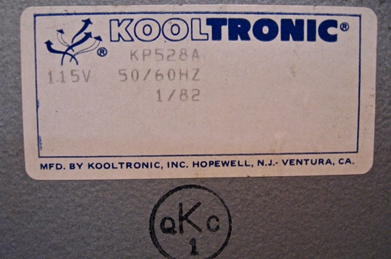 Image sur Kooltronic KP528A Rack Ventilation Blower