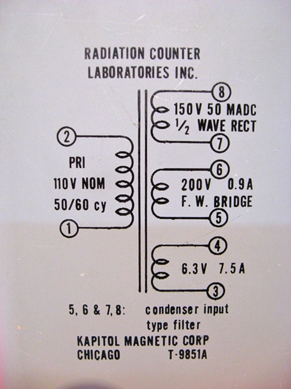 Image sur Kapitol Magnetic Corp T-9851A