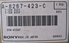 Picture of Sony Tension Assembly for DVW-A500P, NOS