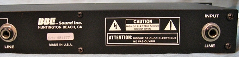 Image sur BBE Model 411 Sonic maximizer sn H01177