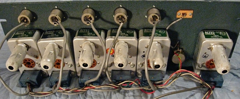 Picture of Altec 1561A Preamplifier package, 6 preamp modules.