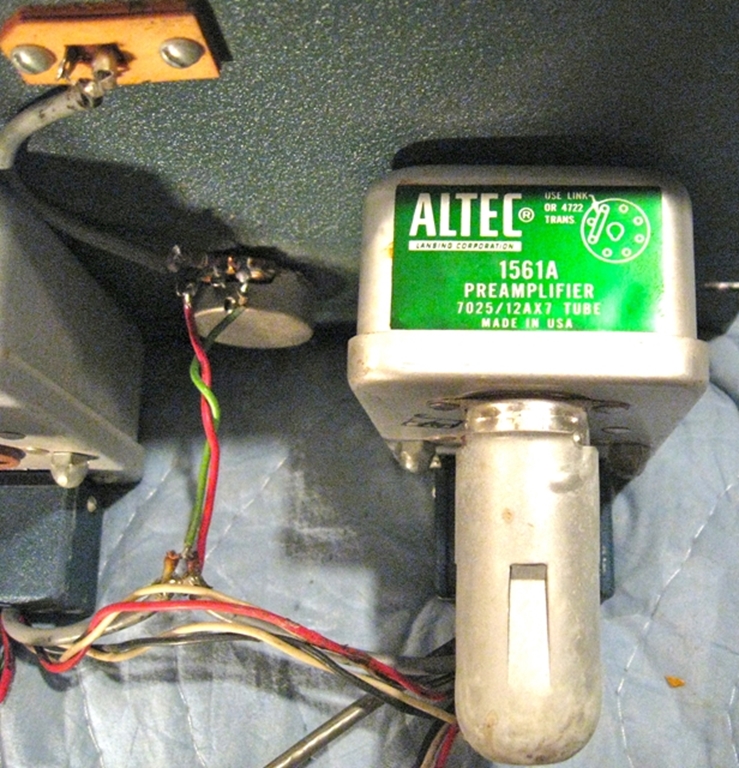 Picture of Altec 1561A Preamplifier package, 6 preamp modules.