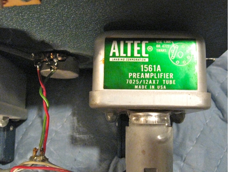 Picture of Altec 1561A Preamplifier package, 6 preamp modules.