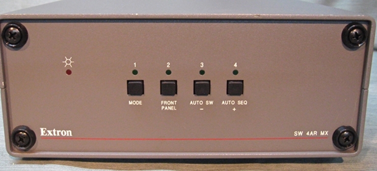 Image sur Extron SW 4AR MX, Part # 60-109-01
