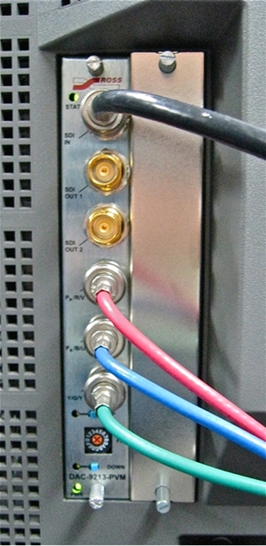 Image sur Ross DAC-9213-PVM SDI to RGB/Component converter
