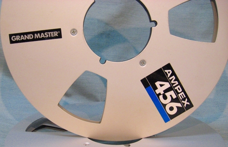 Image sur Ampex 10"x.25" Reel, 456 'Grand Master' Label