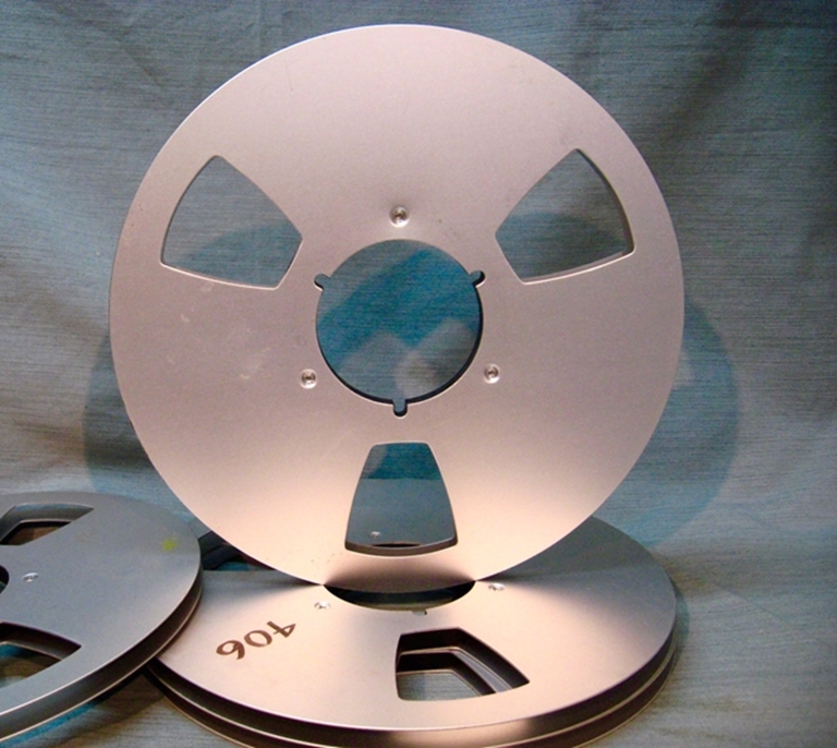 Image sur Ampex 10"x.25" Reels, USED, unlabeled