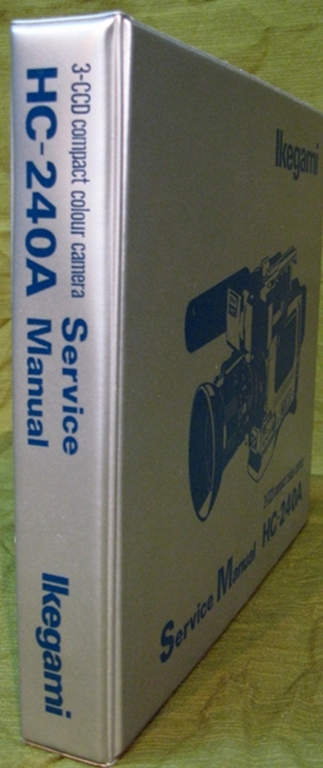 Image sur Ikegami HC-240A Service Manual