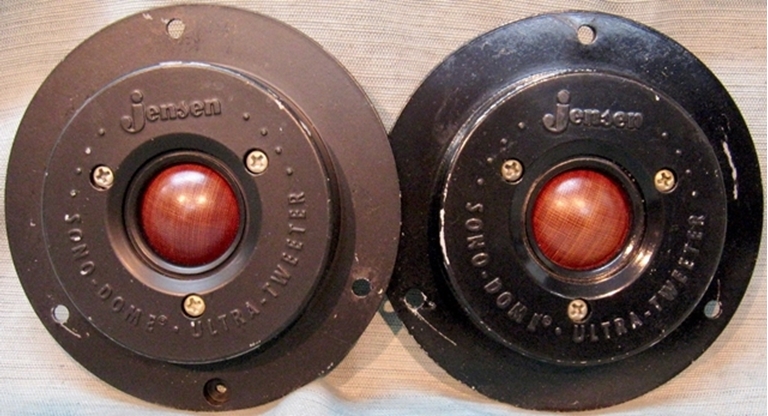 Image sur Jensen E-10 C7432 Sono-Dome Ultra-Tweeter Pair.