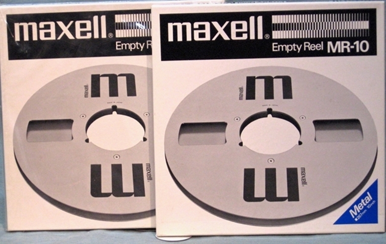 Image sur Maxell MR-10, 10" Take up reels
