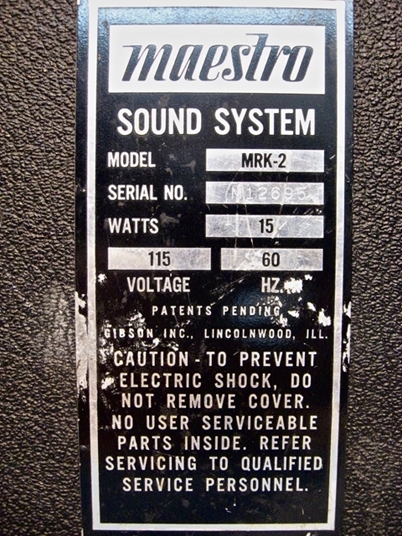 Image sur Maestro Rhythm Master  MKII sn12695 SOLD OUT