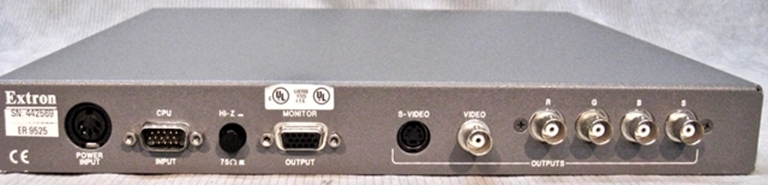Image sur Extron Super Emotia II pn 60-247-01.SOLD OUT. PAL/NTSC