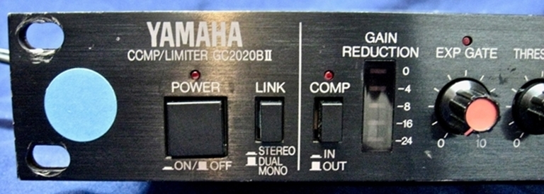 Afbeelding van Yamaha GC2020BII 2 channel Compressor/Limiter