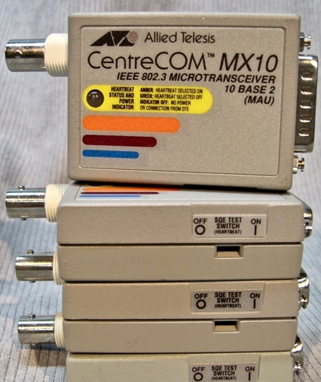 Image sur CentreCOM MX10 IEEE 802.3 MicroTransceiver 10 Base 2