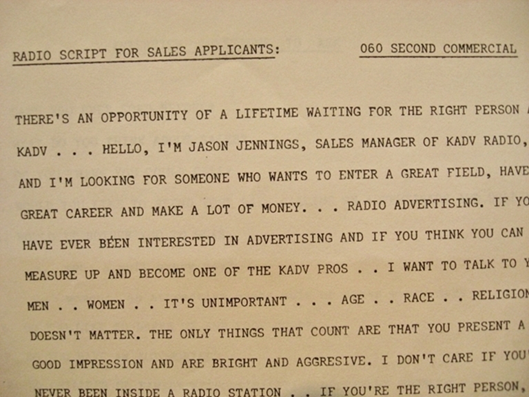 Afbeelding van JM&C "How To Sell Radio" 1977