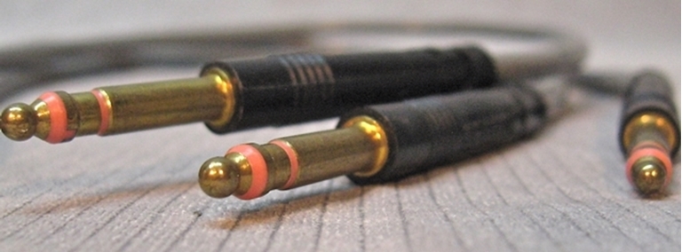 Image sur ADC PJ713 Grey TT (Bantam) BRASS Patch Cables