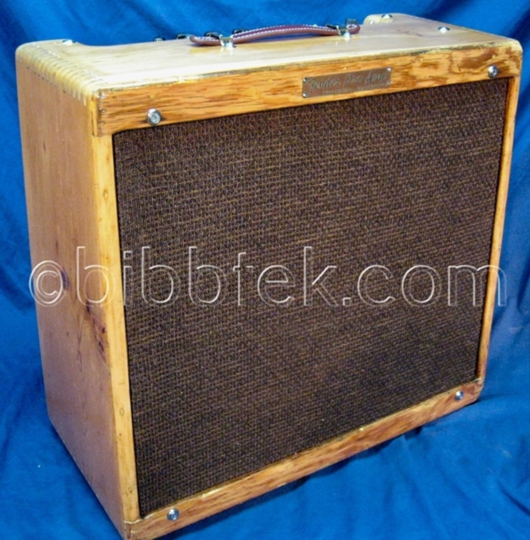 Image sur 1958 Fender Pro, sn S02420, 5E5A chassis, Jensen 15".
