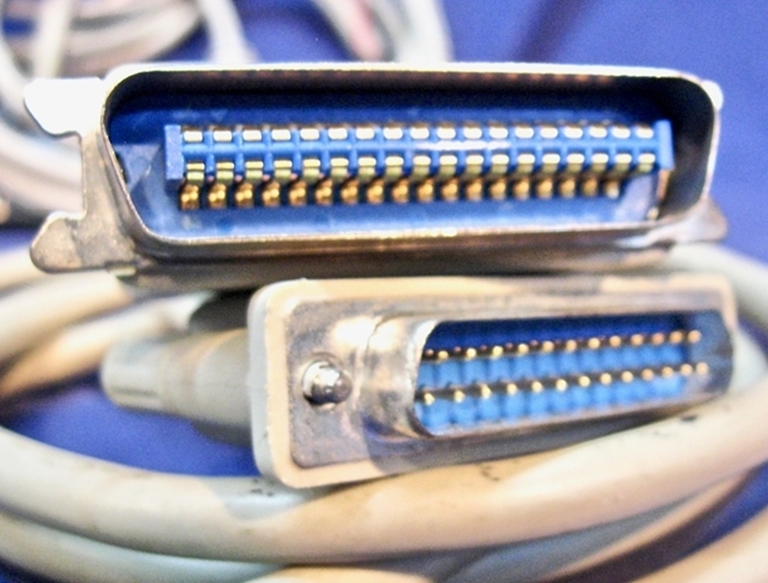 Image sur Centronics 36 to DB25 Cables, Gold flashed.