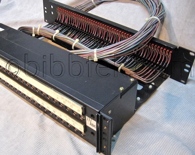 Image sur ADC BJF207-4MKII Balanced 1/4" Audio patch panels