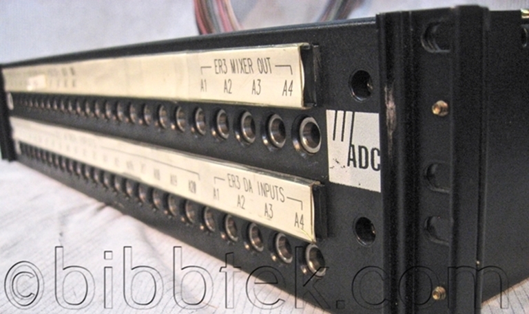 Image sur ADC BJF207-4MKII Balanced 1/4" Audio patch panels